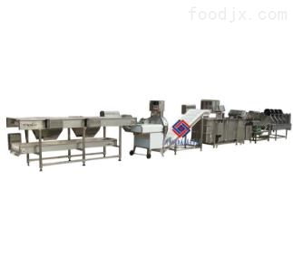 广州净菜加工生产线的主要加工流程