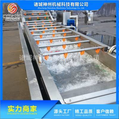 蔬菜净菜加工流水线 诸城神州机械 大姜净菜加工流水线