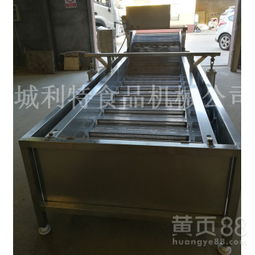 山楂气泡清洗机 现代化果蔬清洗加工的高效解决方案